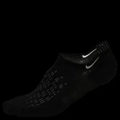 Nike Elite Cushioned No-Show Black Svart Best