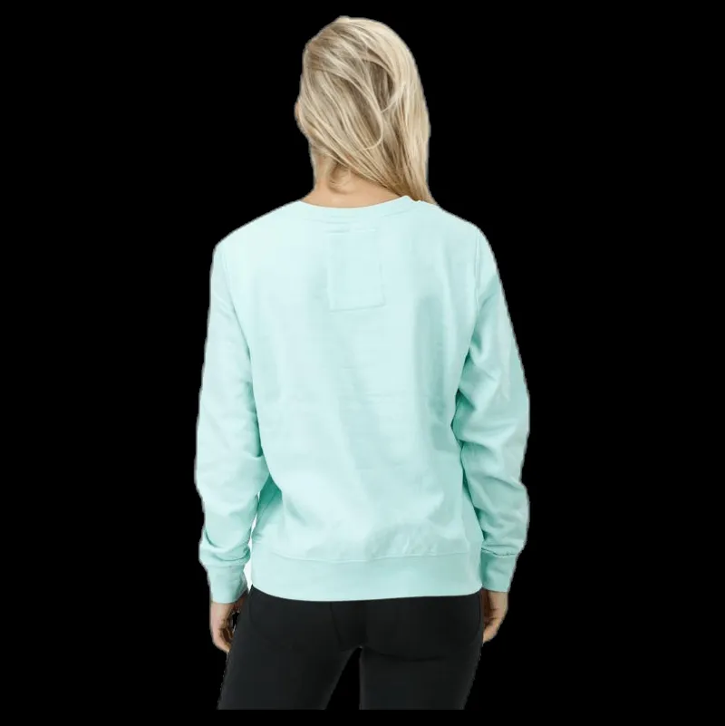 Svea Ella Crew Green Grön Clearance