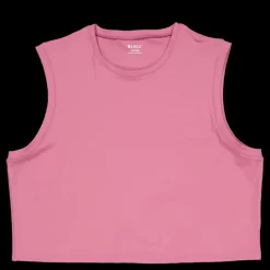 Discount BLACC Ella Overlap Crop Top Mellow Mauve Rosa