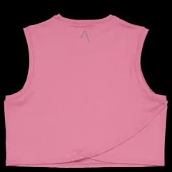 Discount BLACC Ella Overlap Crop Top Mellow Mauve Rosa