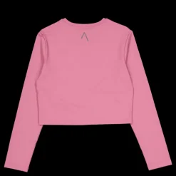 BLACC Ella Overlap Long Sleeve Top Mellow Mauve Rosa Best