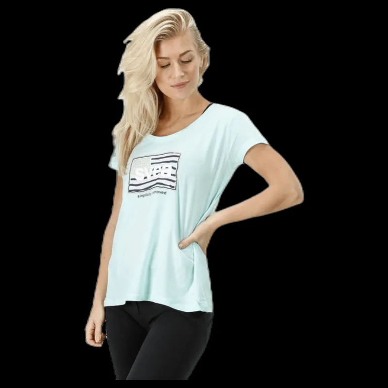 New Svea Ella Tee Green Grön