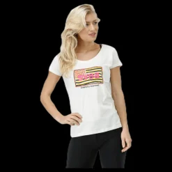 Svea Ella Tee White Vit New