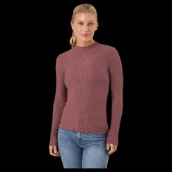 Only Emma L/s High Neck Top Noos Jr Rose Brown Lila Hot