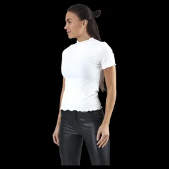 Only Emma S/S Highneck Top Jrs Beige Online
