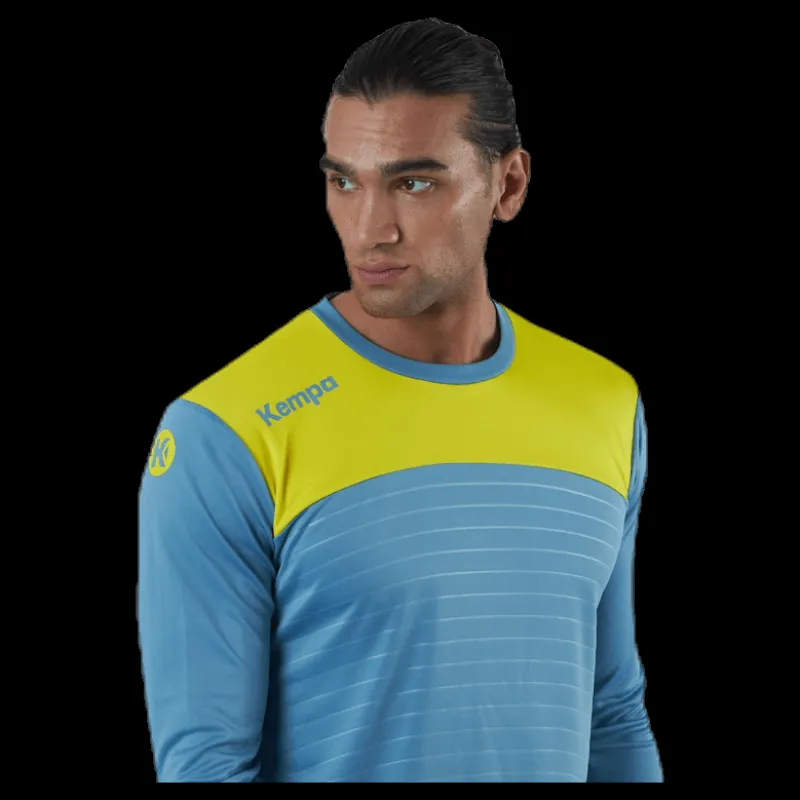 Hot Kempa Emotion 2.0 LS Blue/Yellow Blå och Gul