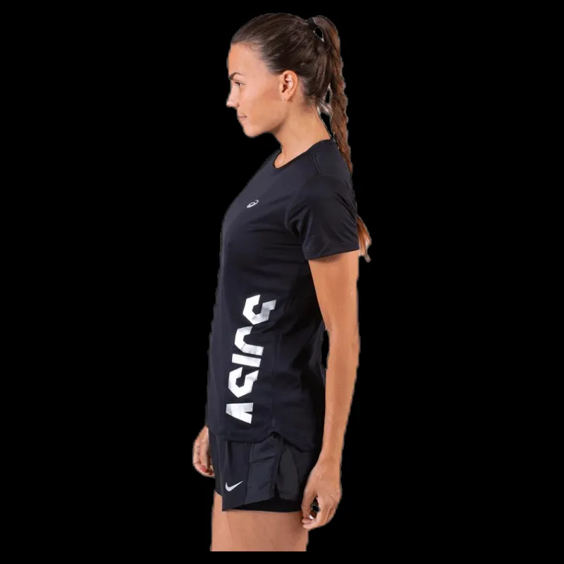 ASICS Empow-Her SS Top Black Svart New