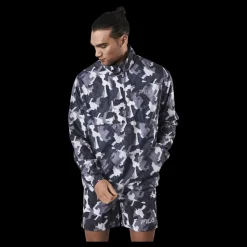 Fila Ender Aop Wind Anorak Grey Grå Sale