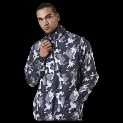 Fila Ender Aop Wind Anorak Grey Grå Sale
