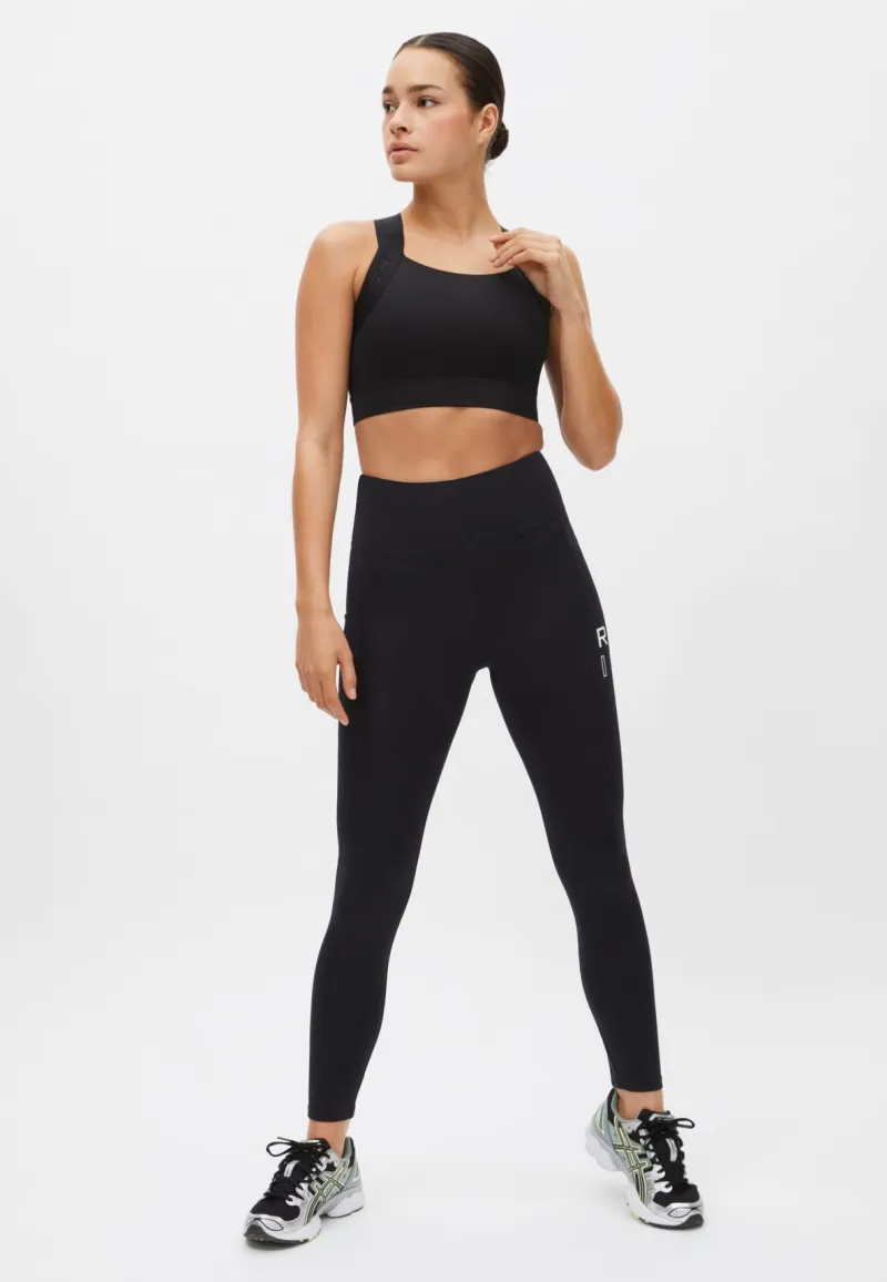 Röhnisch Endorphin Logo Tights Black Svart Discount
