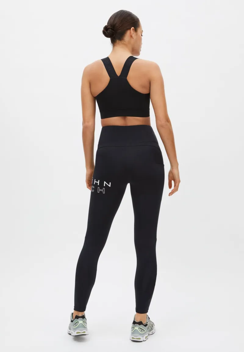 Röhnisch Endorphin Logo Tights Black Svart Discount