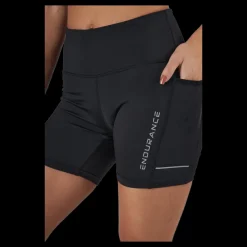 New Endurance Energy Short Tights Black Svart