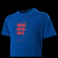 Clearance Nike England Tee Evergreen Crest Junior Blue Blå