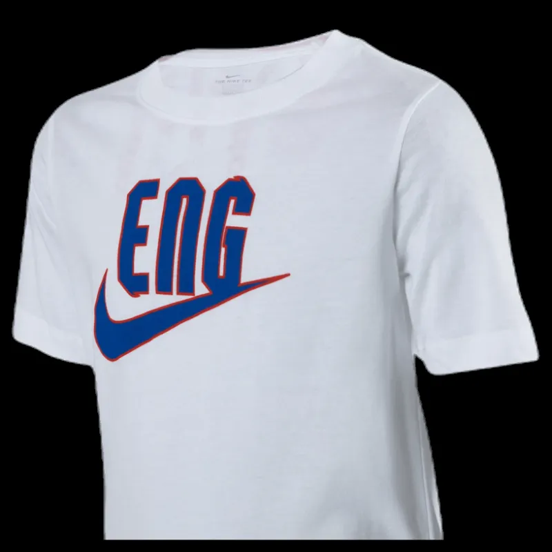 Nike England Tee TR Ground Junior White Vit Clearance
