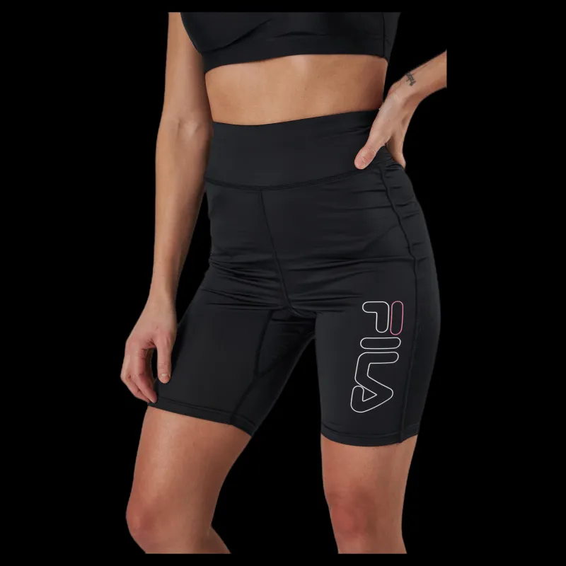 New Fila Eniko Short Tights Black Svart