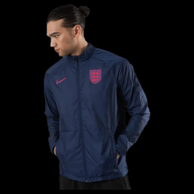 Nike ENT Dry Awf Jkt Blue/Red Blå Clearance