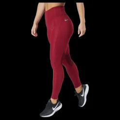 Nike Epic Fast Women's Running Legg Pomegranate/reflective Silv Röd New