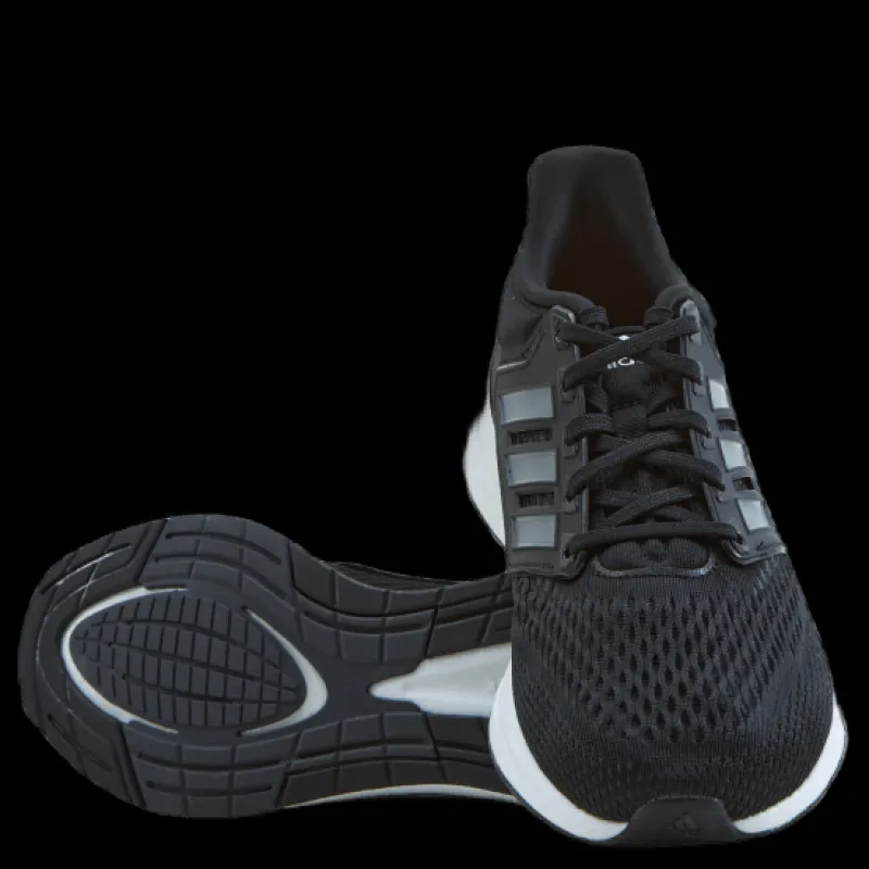 adidas EQ21 Run Shoes Core Black / Iron Metallic / Carbon Svart Clearance