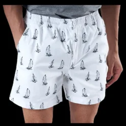 Best Holebrook Eskil Shorts Blue/White Blå och Vit