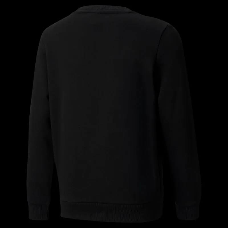Puma Ess Big Logo Crew Fl B Black Svart Sale