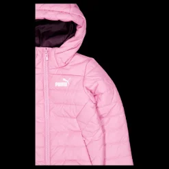 Puma Ess Hooded Padded Jacket Mauved Out Rosa Discount