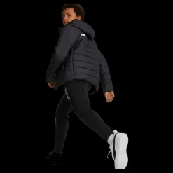 Puma Ess Hooded Padded Jacket Black Svart Sale
