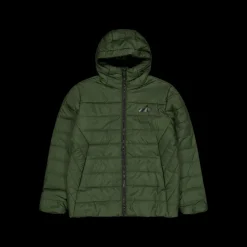 Puma Ess Hooded Padded Jacket Myrtle Grön