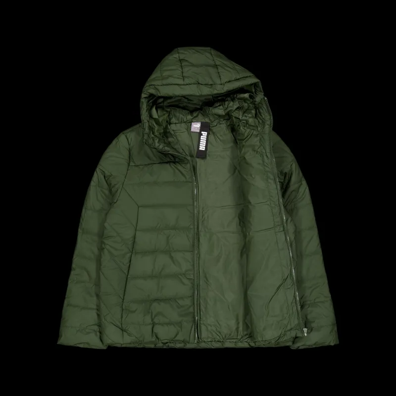 Puma Ess Hooded Padded Jacket Myrtle Discount