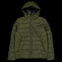 Clearance Puma Ess Hooded Padded Jacket Dark Olive Grön