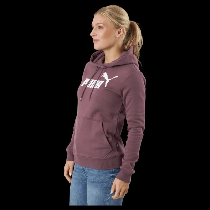 Puma Ess Logo Hoodie Fl (s) Dusty Plum Lila Hot