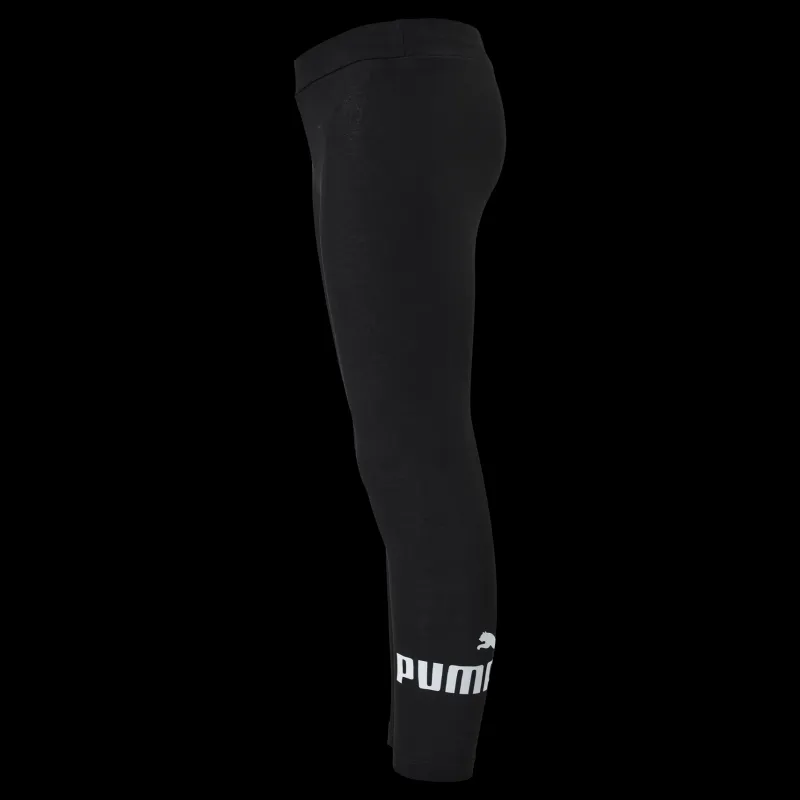 Puma Ess Logo Leggings G Black Svart