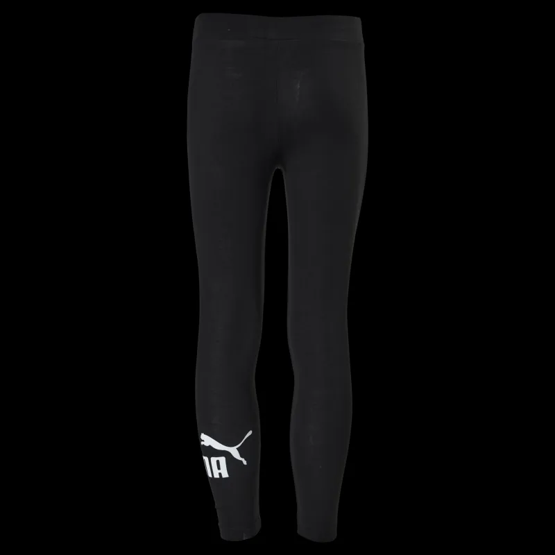 Puma Ess Logo Leggings G Black Svart