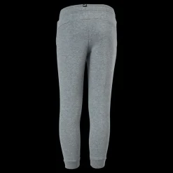 Puma Ess Logo Pants Fl Cl B Medium Gray Heather Grå