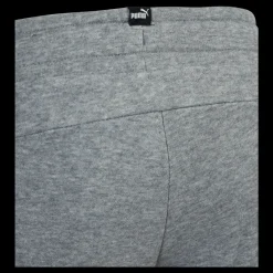 Puma Ess Logo Pants Fl Cl B Medium Gray Heather Grå