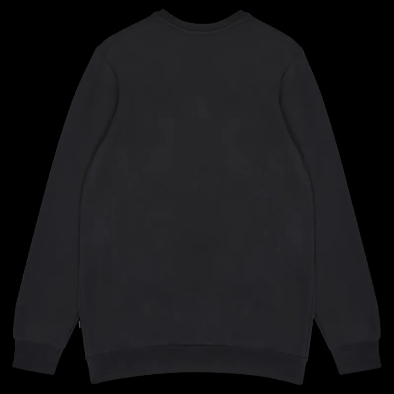 Puma Ess Small Logo Crew Fl Black-cat Svart