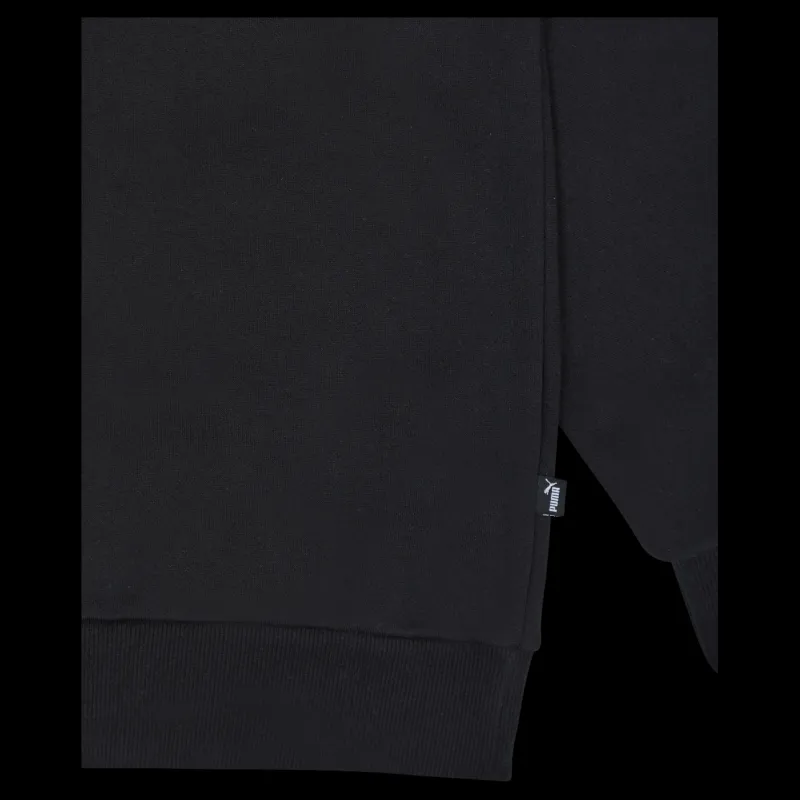 Puma Ess Small Logo Crew Fl Black-cat Svart