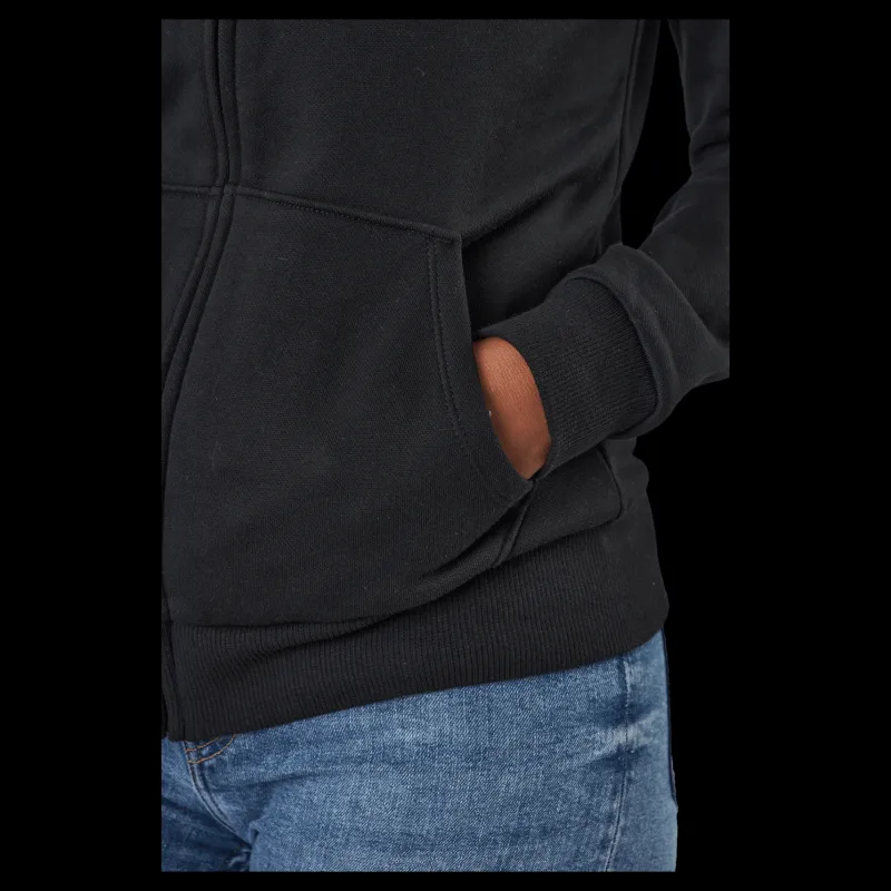 Clearance Puma Ess Small Logo Full-zip Hoodie Black-cat Svart