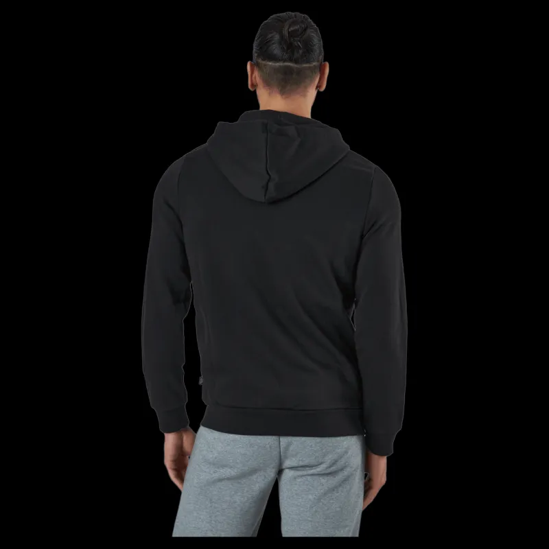 Puma Ess Small Logo Fz Hoodie Fl Black Svart New