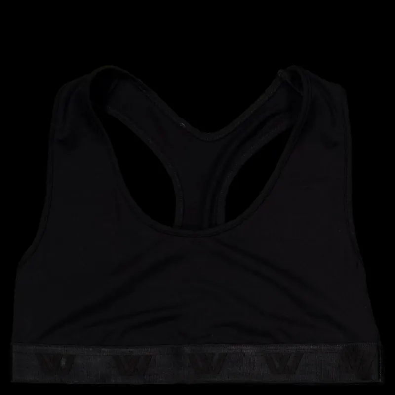 VXV Label Ess' Sporty Bralette Black Svart Clearance