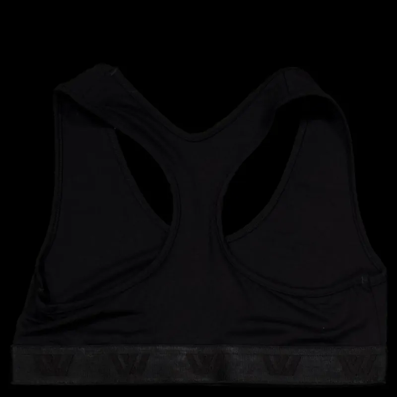 VXV Label Ess' Sporty Bralette Black Svart Clearance