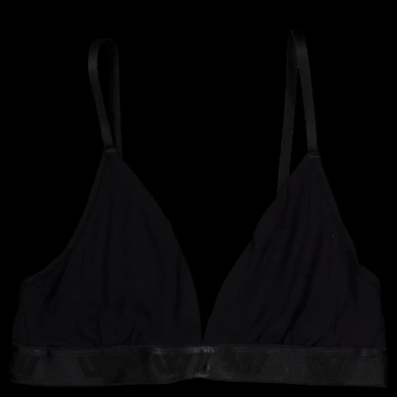 Best VXV Label Ess' Triangle Bralette Black Svart