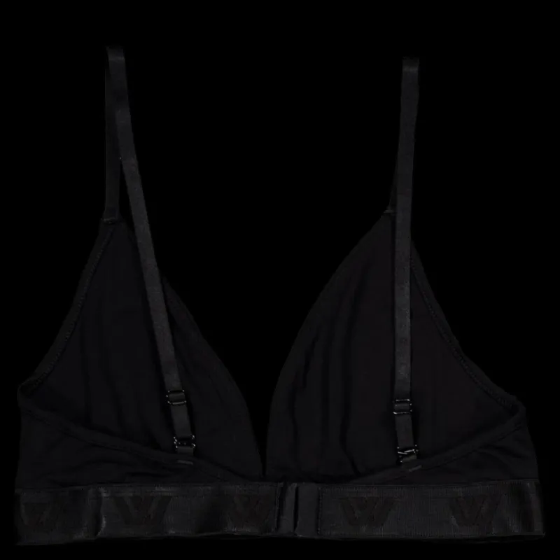 Best VXV Label Ess' Triangle Bralette Black Svart