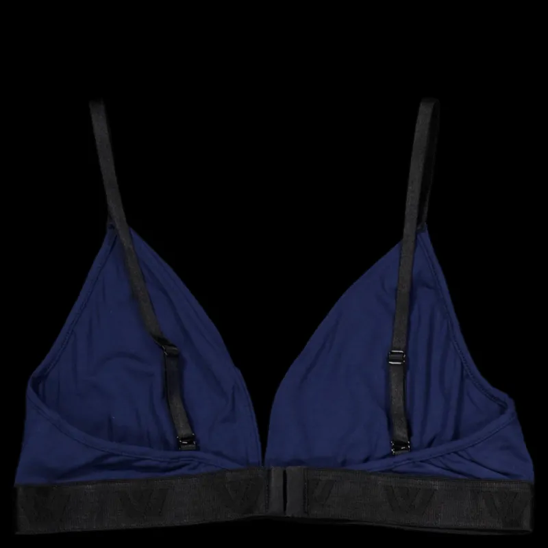 VXV Label Ess' Triangle Bralette Navy Blå Hot