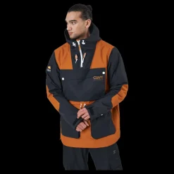 ColourWear Essential Anorak M Dark Orange Flerfärgad Clearance