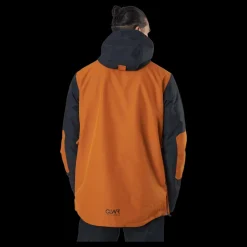 ColourWear Essential Anorak M Dark Orange Flerfärgad Clearance