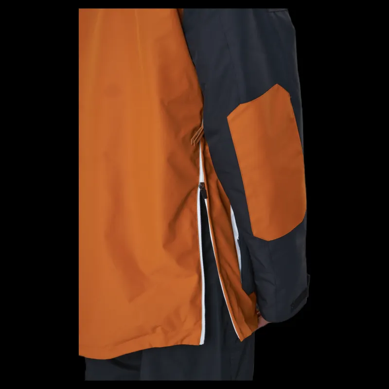 ColourWear Essential Anorak M Dark Orange Flerfärgad Clearance