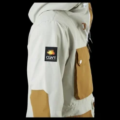 ColourWear Essential Anorak M Light Beige Vit Clearance