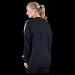 Hot adidas Essential Bf Crew White/Black Svart