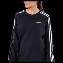 Hot adidas Essential Bf Crew White/Black Svart