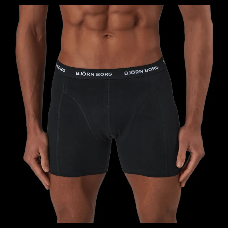 Björn Borg Essential Boxer 5p Multipack 1 Svart Clearance